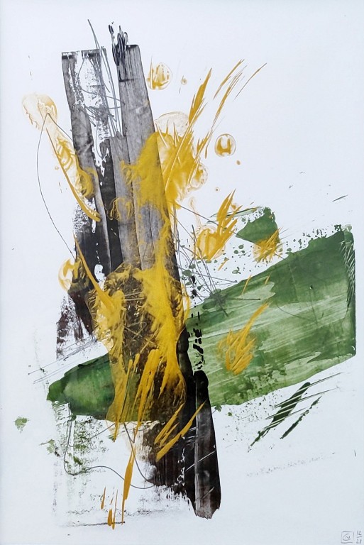 20x30, acryl auf steinpapier